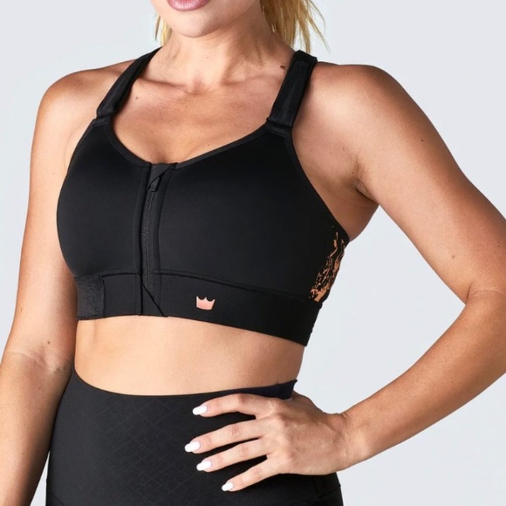 SheFit Ultimate Sports Bra - Size Luxe - Black